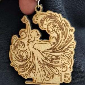 Llavero de bailarina